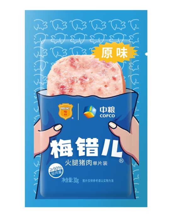 中粮梅林单片装午餐肉美味更便捷！(图1)